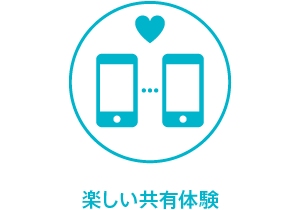 楽しい共有体験